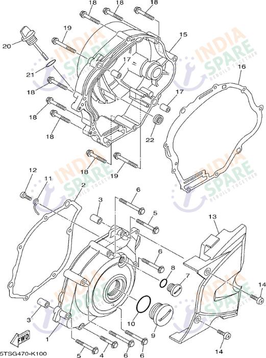 CRANKCASE COVER
